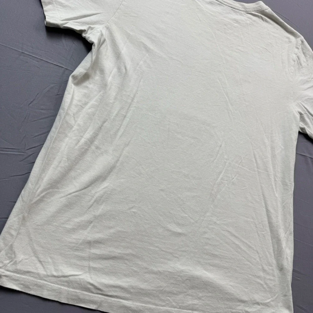 Nike Penn State Nittany Lions Graphic T-Shirt Mens Large White Navy Blue Tee
